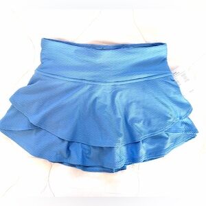 Athleta Vibrant Blue Skater Skirt